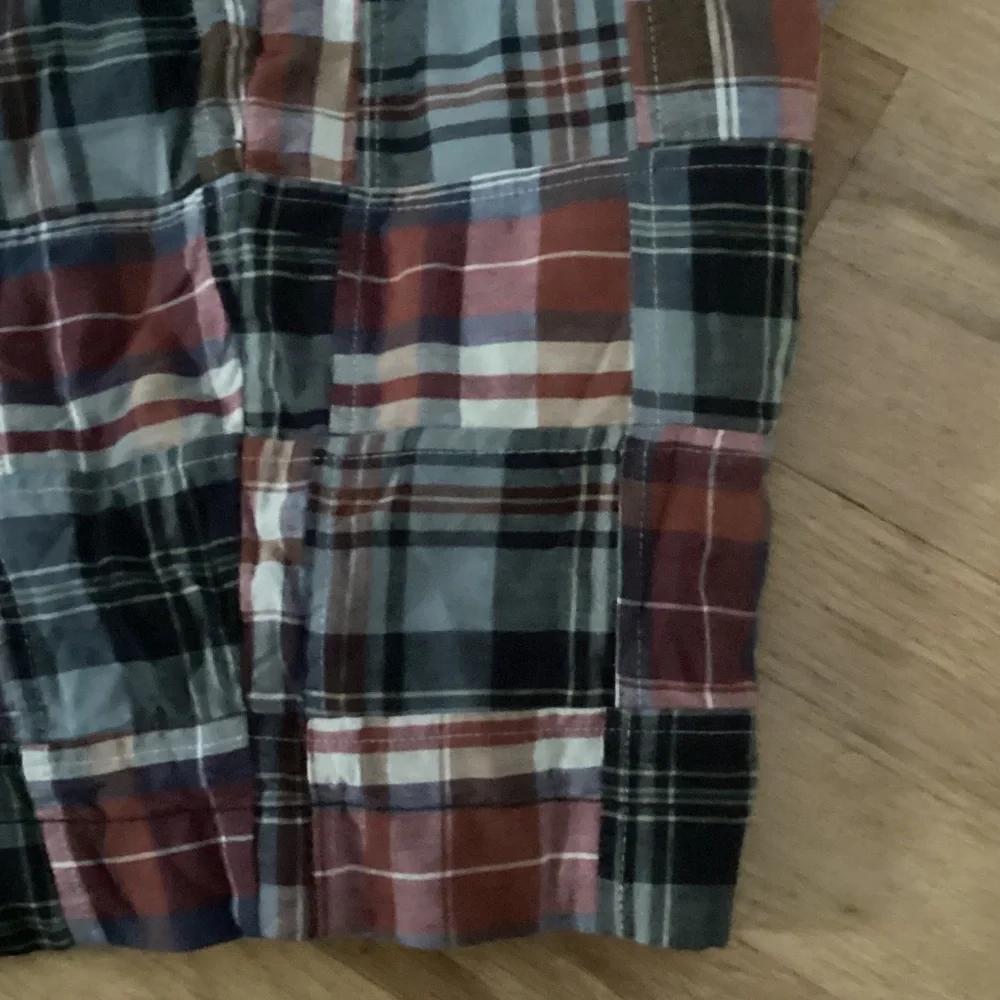 Brooks Brothers Plaid Madras Patchwork Shorts - size 36